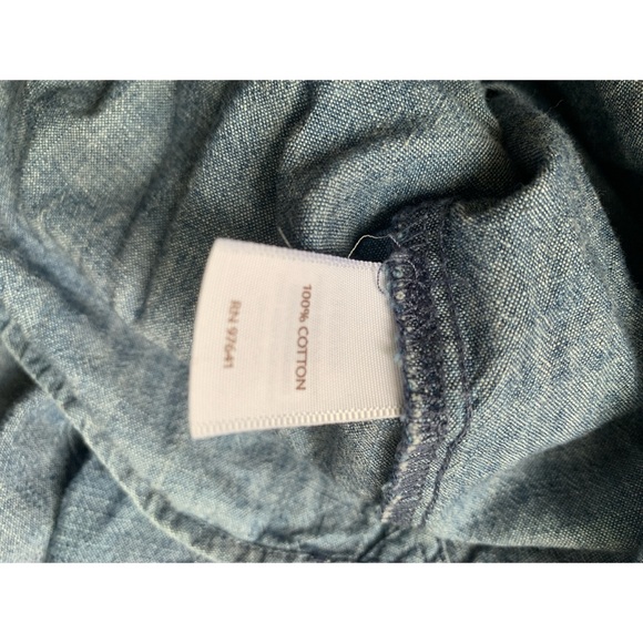 J Jill Denim Button Up Women’s Size Medium - Picture 4 of 4